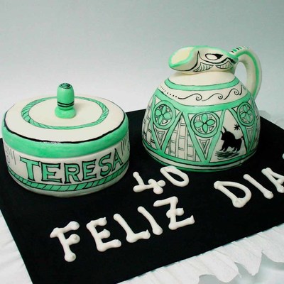 Tarta Cer?mica De Teruel