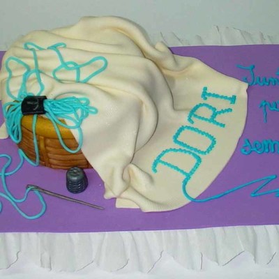 Tarta Punto De Cruz