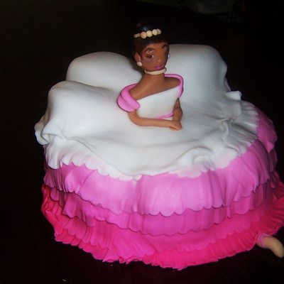 Ballerina Cake