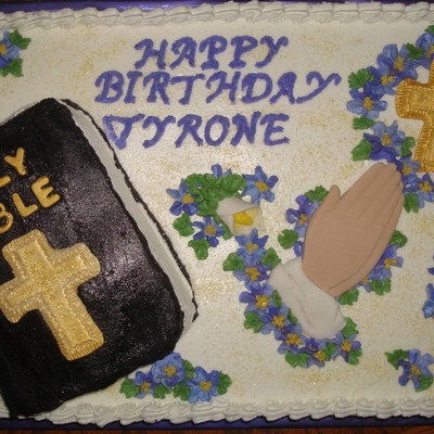 Bible & Cross & Praying Hands