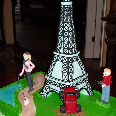 Eiffel Tower Meets Rc Rock Crawler