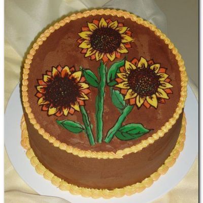 Chocolate Sunflower