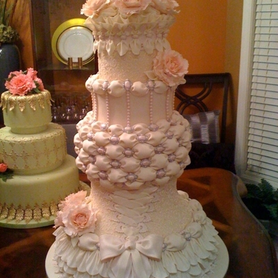 2Nd Place - Canadian National Wedding Cake Competition
