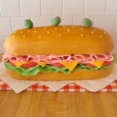 Ham Sandwich Cake