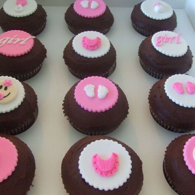 Baby Shower Cupcakes
