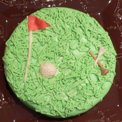 Simple Golf Cake