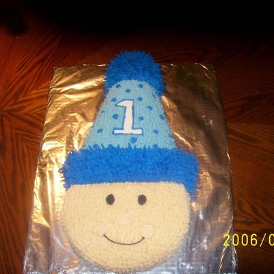 Childs Ist B-Day Cake