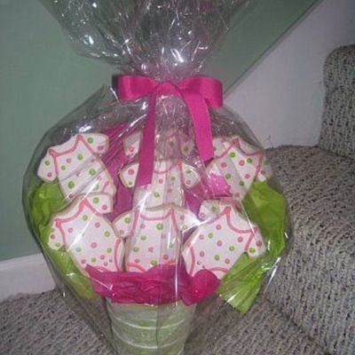 Onesie Cookie Bouquet