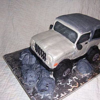 Jeep Rock Climbing