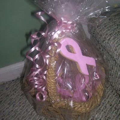 Breast Cancer Awareness Basket