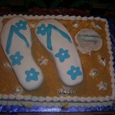 Flip Flop Cake