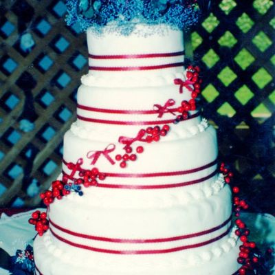 Katie's Wedding Cake