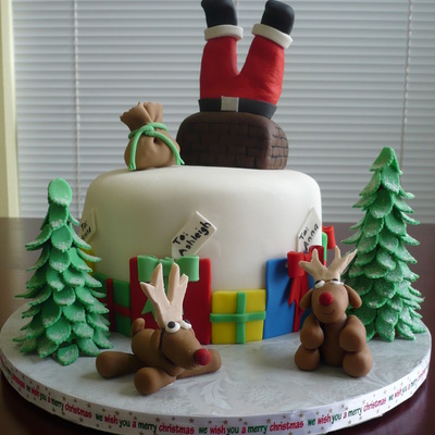 Santa Cake