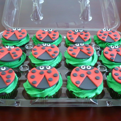 Ladybug Cupcakes