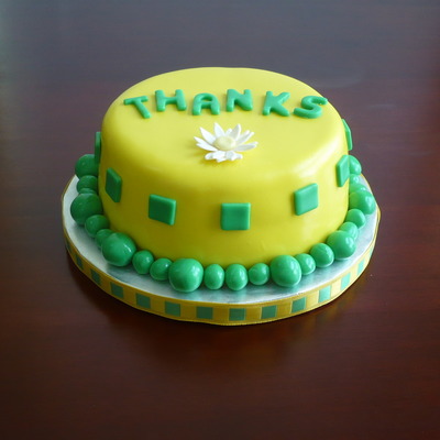 Thank You Cake