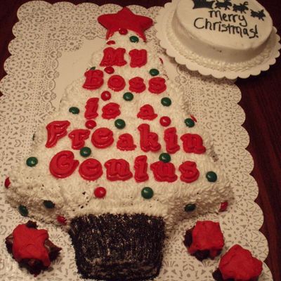 Christmas Tree & Moon