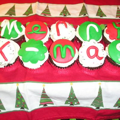 Merry X-Mas Cupcakes