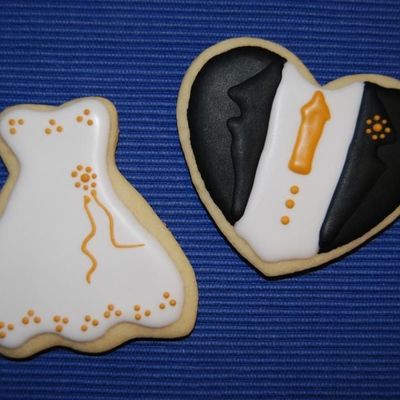 Bride And Groom Cookies