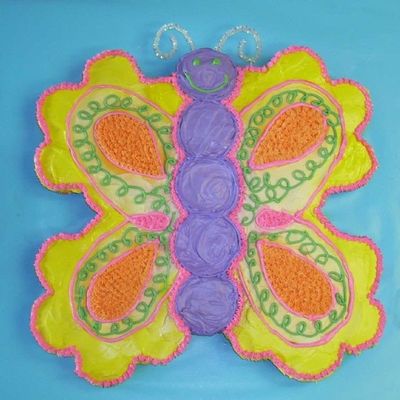 Butterfly Cupcake Cake