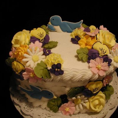 Wilton Level 2 Final Cake