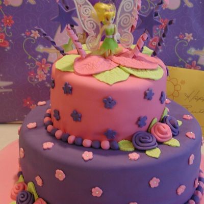 Tinkerbell Birthday Cake
