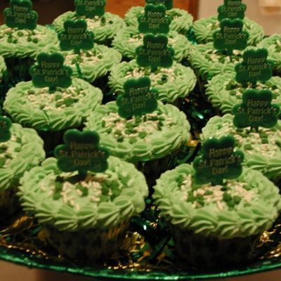 St Patricks Day Cupcakes