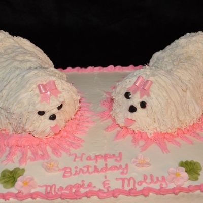 Maltese Birthday Cake