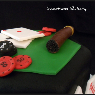Poker Cake