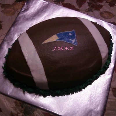 Hs Football Cake