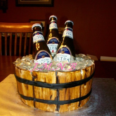 Beer Bucket Cake