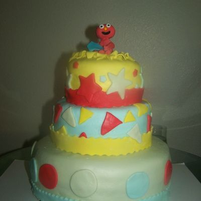 Elmo Cake
