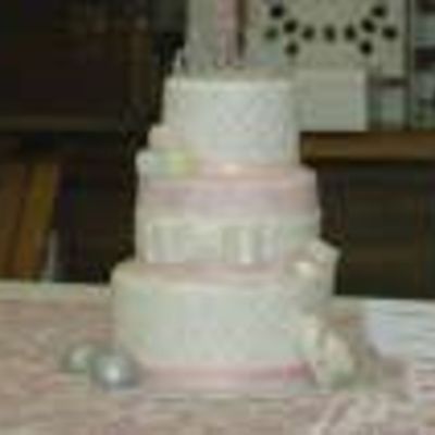 "mandy's Little Princess" Baby Shower Cake.