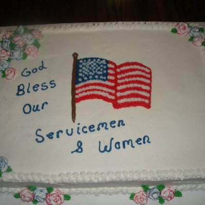 Veterans' Day Cake
