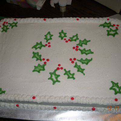 Holly Cake