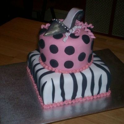 High Heel Shoe Cake