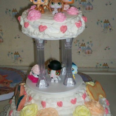 Lianna's Littlest Pet Shop Cake
