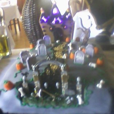Graveyard Cake
