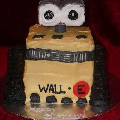 Wall E Birthday Cake