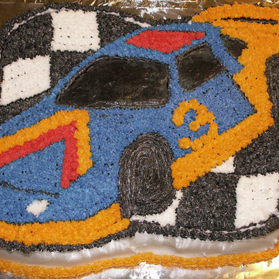 Racecar Cake