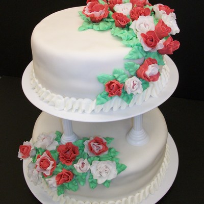 Wilton Course 3 Final Cake