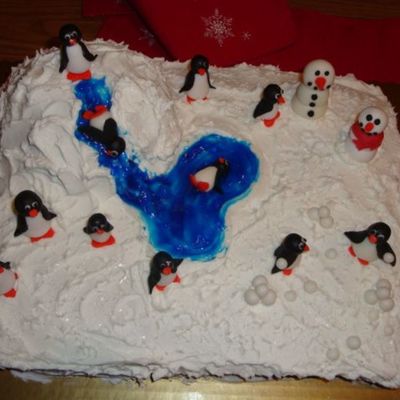 Penguin Cake