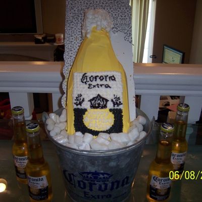 Danny's Corona Bottle Birthday Cake