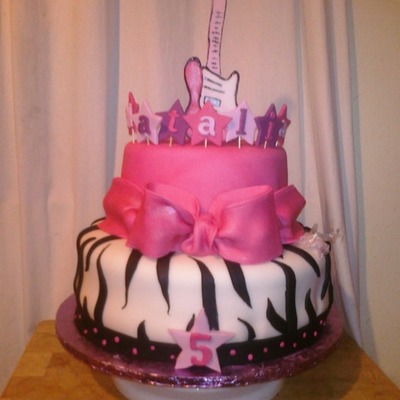 Rockstar Birthday Cake