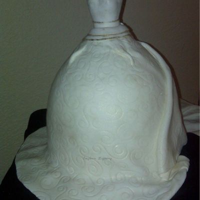 Front View Gold Trim