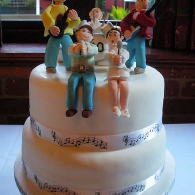 40Th Birthday Rock Band Cake