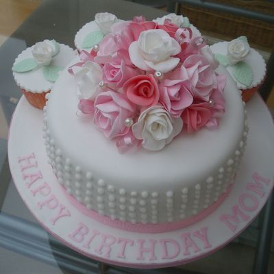 Rose Birthday Cake