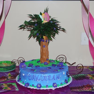 Tinkerbell Birthday Cake
