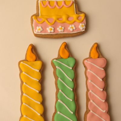 Birthday Candles & Cake