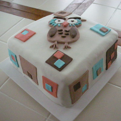Owl Cake
