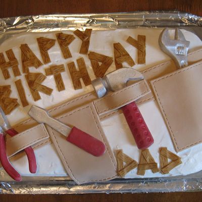 Dad's Toolbelt Cake